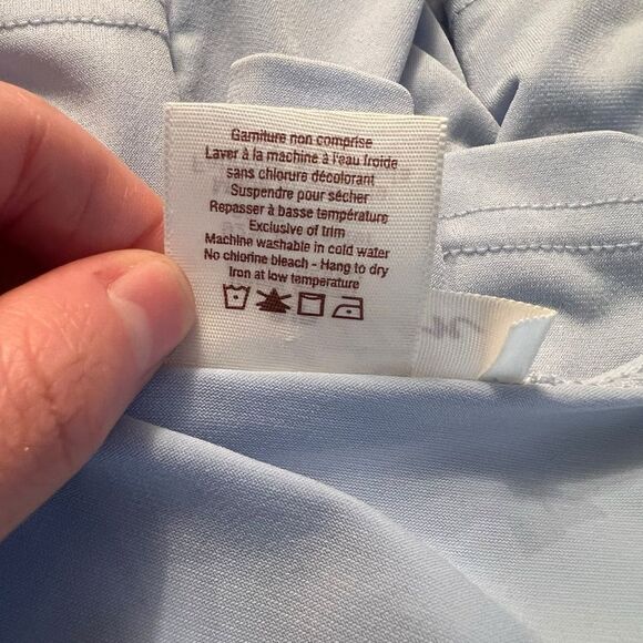 Tradition blue embellished blouse. Size small - Picture 5 of 8